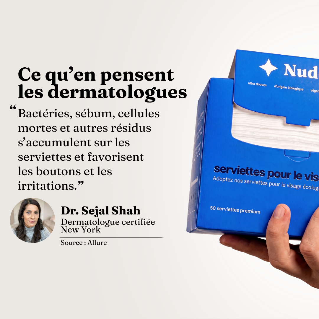 Serviette Visage Anti Imperfections